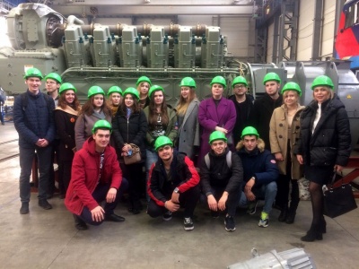 Экскурсия студентов на Брянский машиностроительный завод