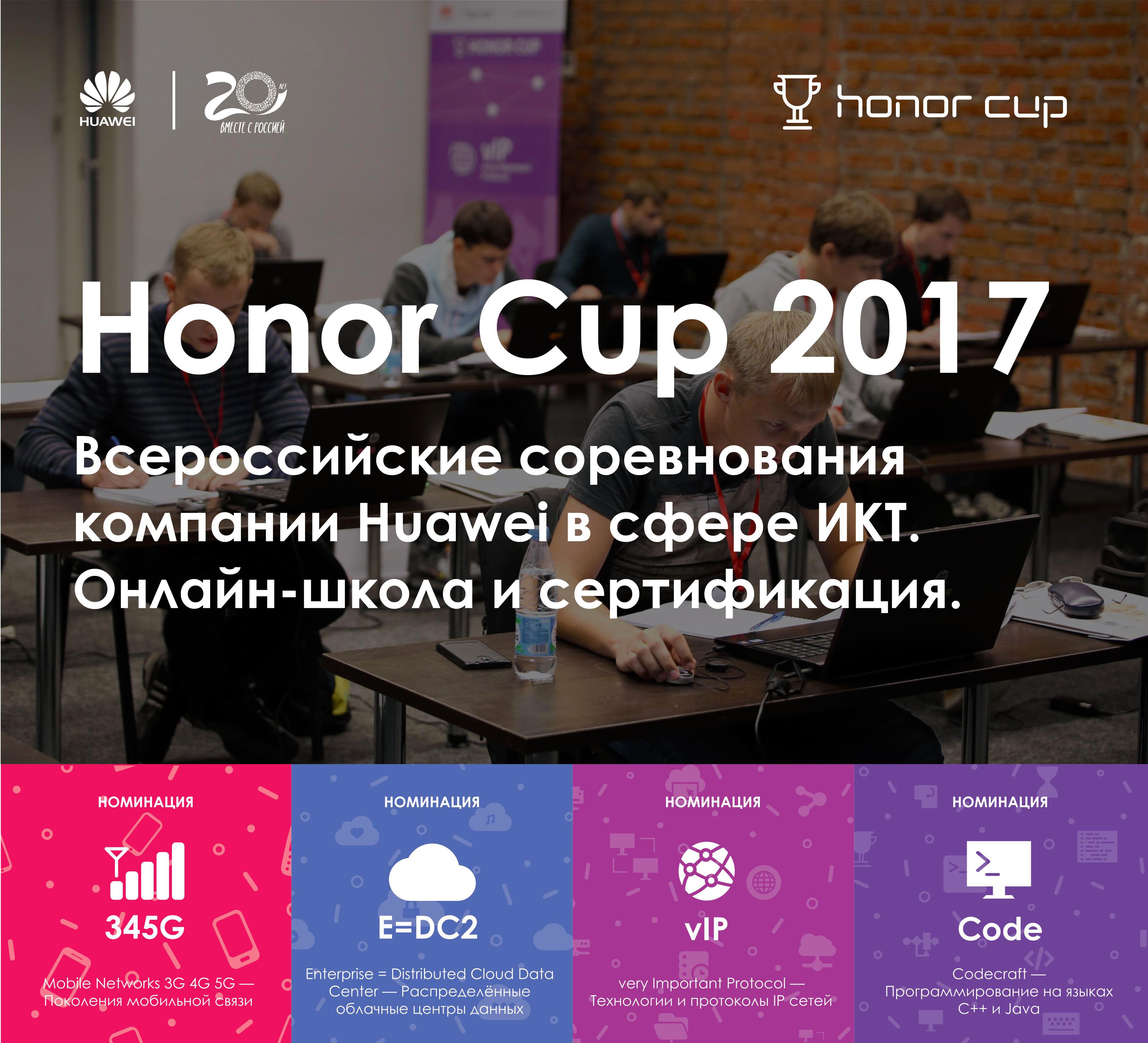 Студенты кафедры информационных технологий БГИТУ приняли участие во Всероссийских соревнованиях-2017 Honor Cup