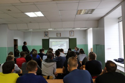 Встреча студентов БГИТУ с руководством управления автомобильной магистрали «Москва-Бобруйск»