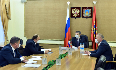 Встреча Губернатора Брянской области с ректором БГИТУ