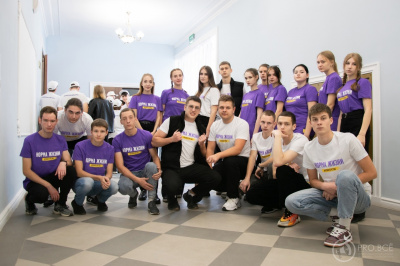 Волонтеры БГИТУ  на патриотическом фестивале «Русское лето»